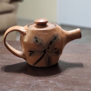Vintage Handmade Mini Pottery Pitcher
